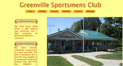 Desktop Screenshot of greenvillesportsmenclub.com